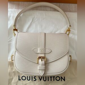 Louis Vuitton Saumur BB Epi Leather Quartz Bag Crossbody